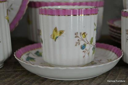 Handpainted Floral China Tea Set - Kernow Furniture