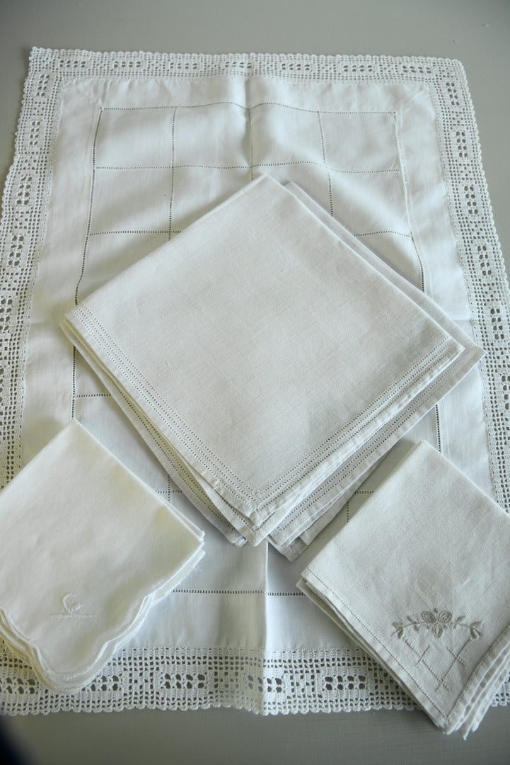 Assorted Vintage Napkins