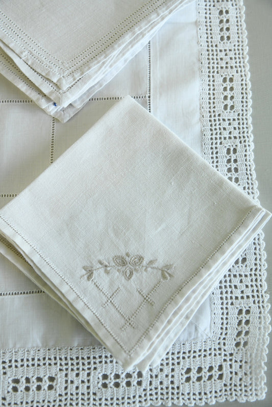 Assorted Vintage Napkins