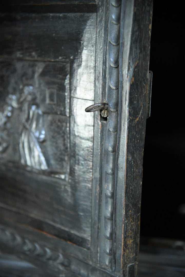 17th Century Oak Press Cupboard