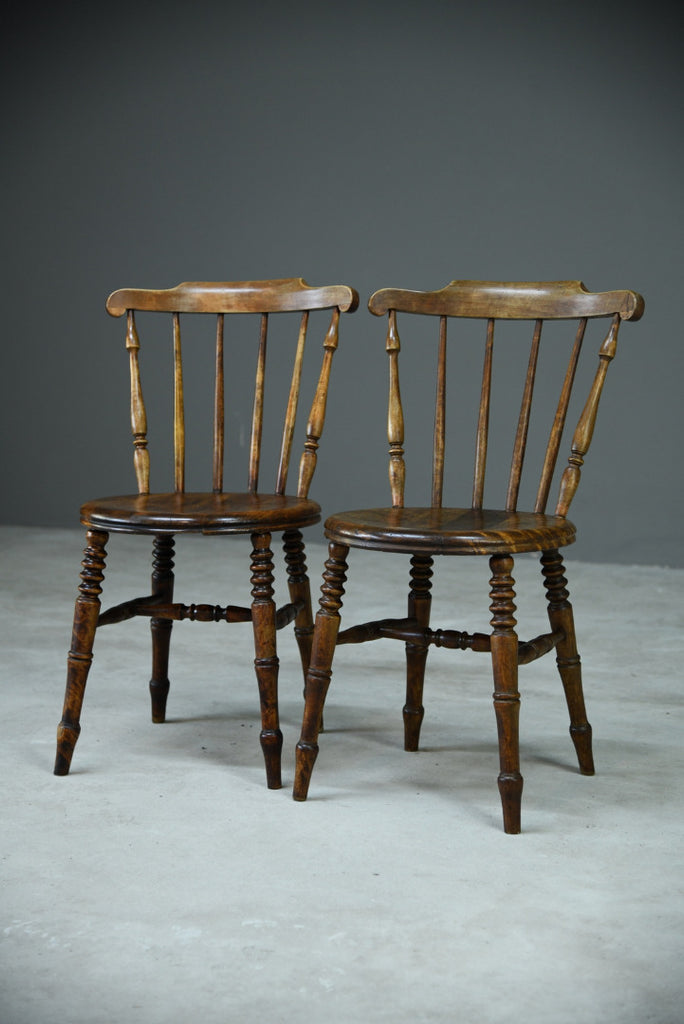 Pair Ibex Penny Dining Chairs