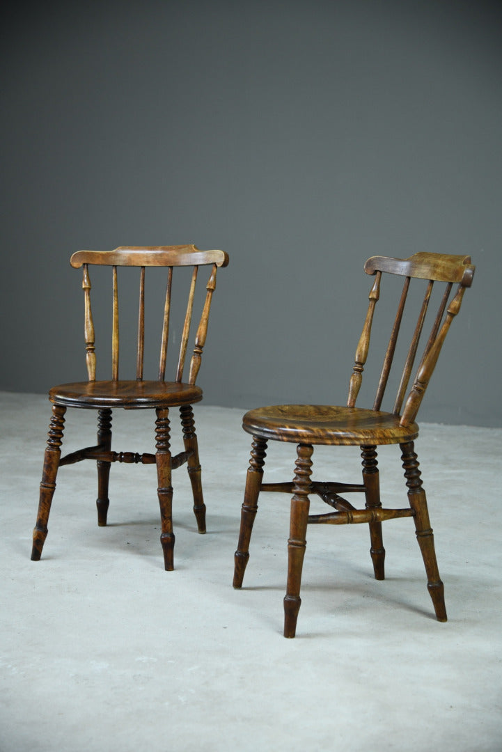 Pair Ibex Penny Dining Chairs