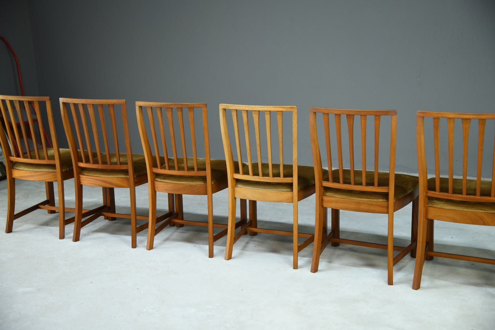 6 Retro McIntosh Dining Chairs