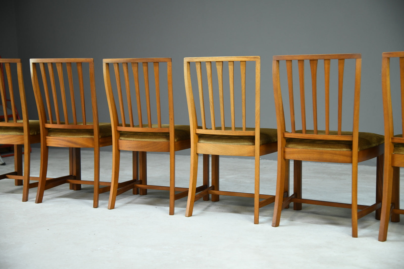 6 Retro McIntosh Dining Chairs