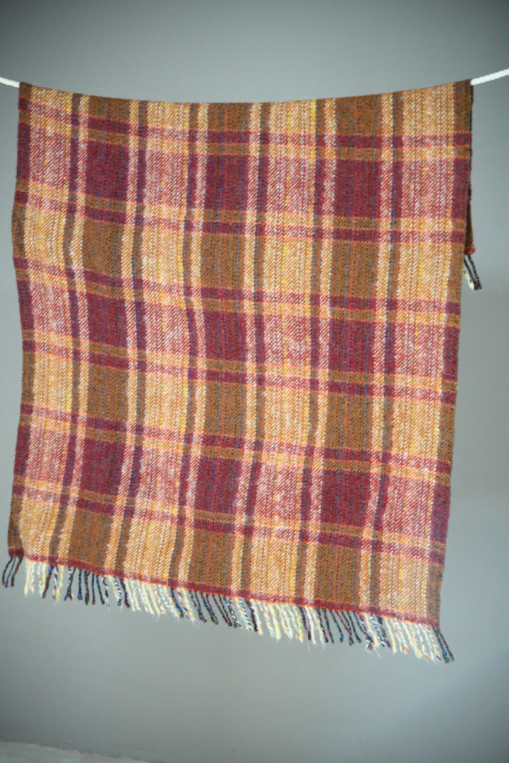 Small Check Wool Blanket