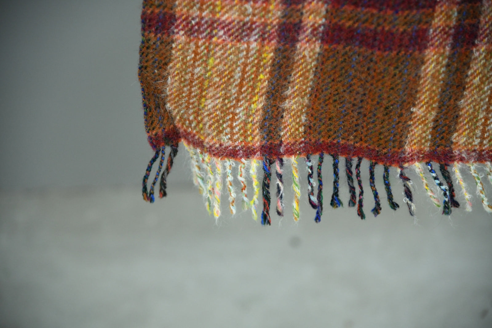 Small Check Wool Blanket