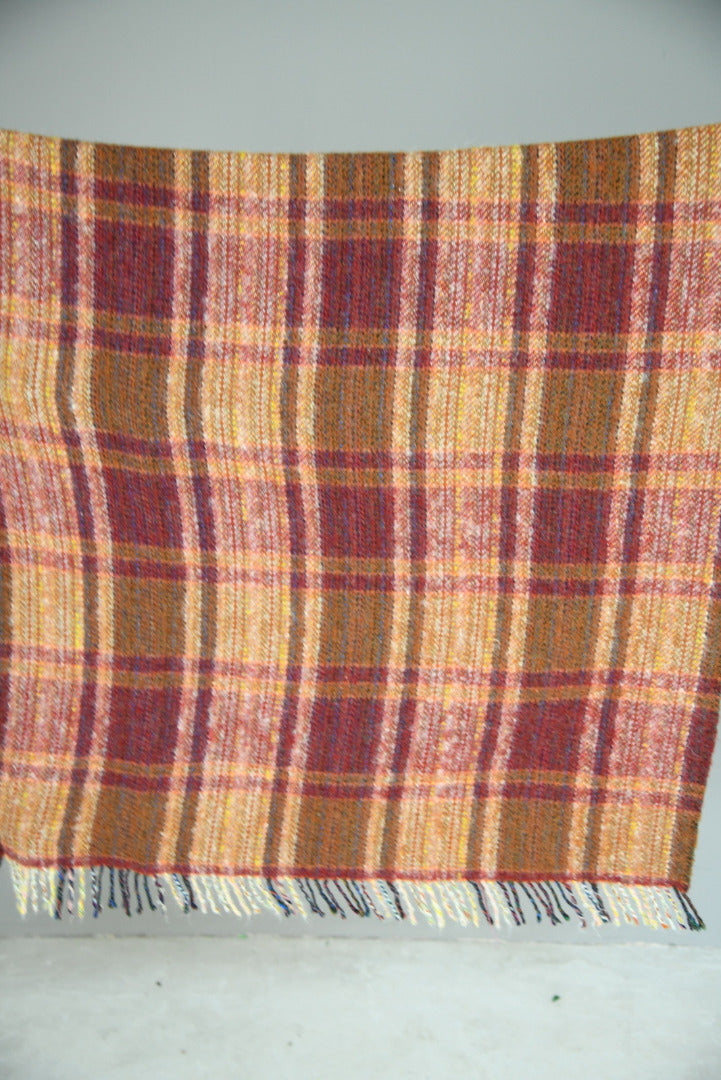 Small Check Wool Blanket