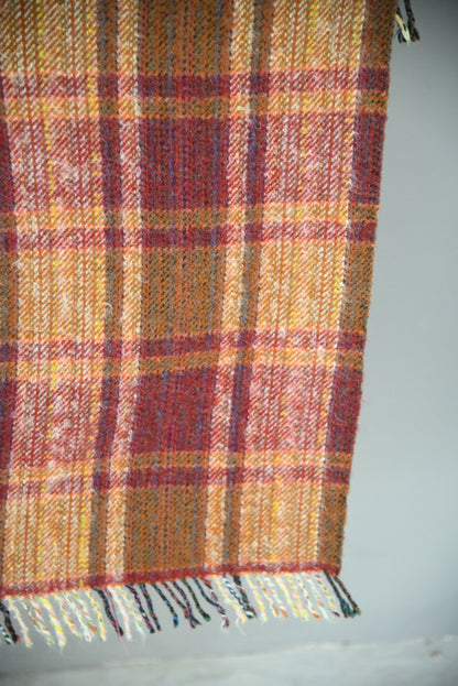 Small Check Wool Blanket