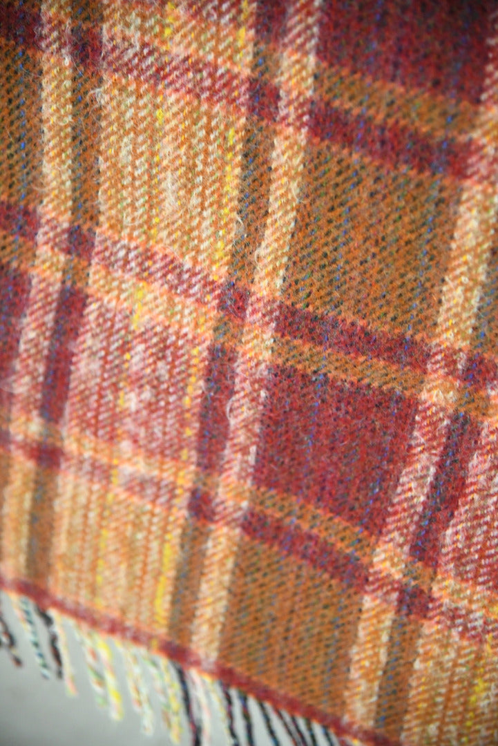 Small Check Wool Blanket