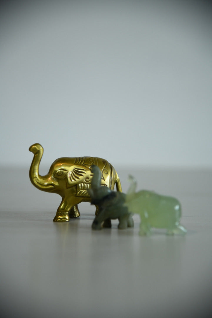 Three Ornamental Elephants