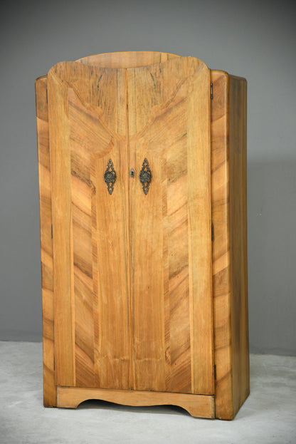 Vintage Walnut Small Wardrobe