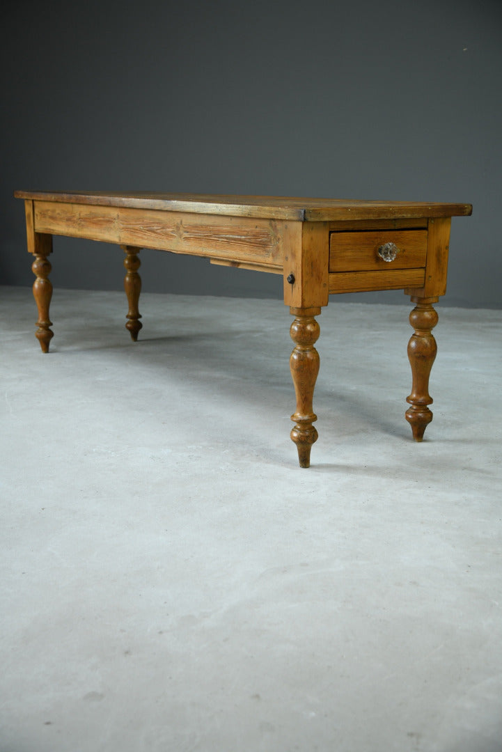 Victorian Pine Kitchen Table