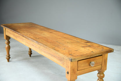 Victorian Pine Kitchen Table