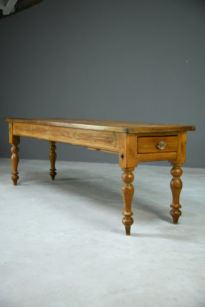 Victorian Pine Kitchen Table