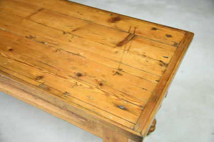 Victorian Pine Kitchen Table