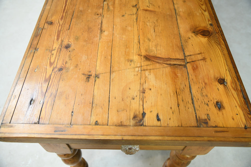 Victorian Pine Kitchen Table