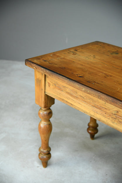 Victorian Pine Kitchen Table