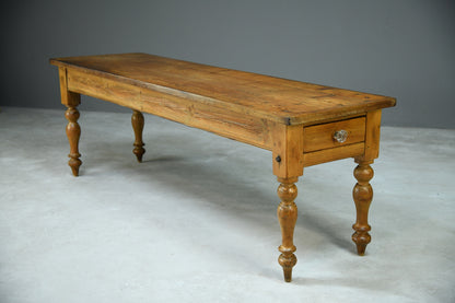 Victorian Pine Kitchen Table