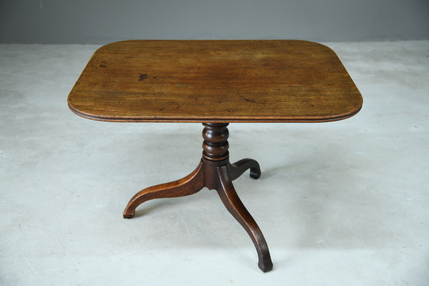 Antique Mahogany Tilt Top Table