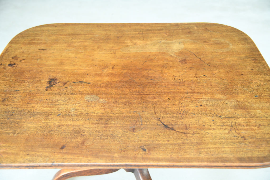 Antique Mahogany Tilt Top Table