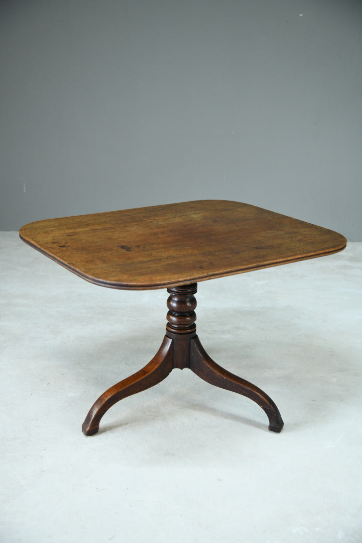 Antique Mahogany Tilt Top Table