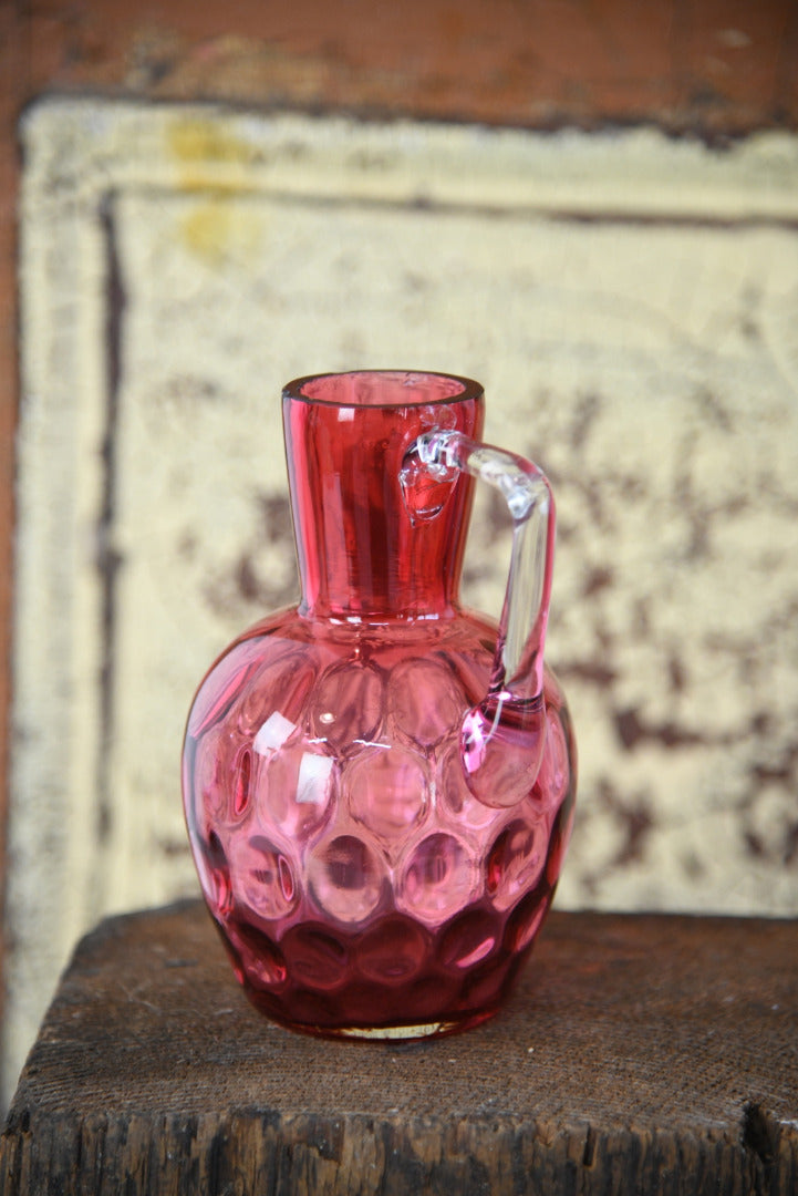 Cranberry Glass Jugs