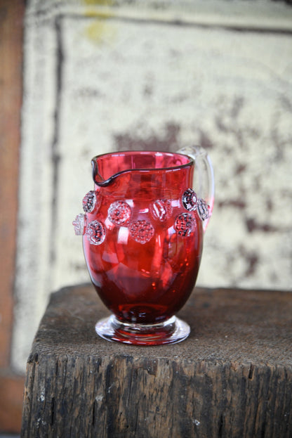 Cranberry Glass Jugs