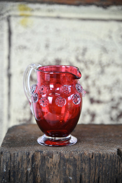 Cranberry Glass Jugs