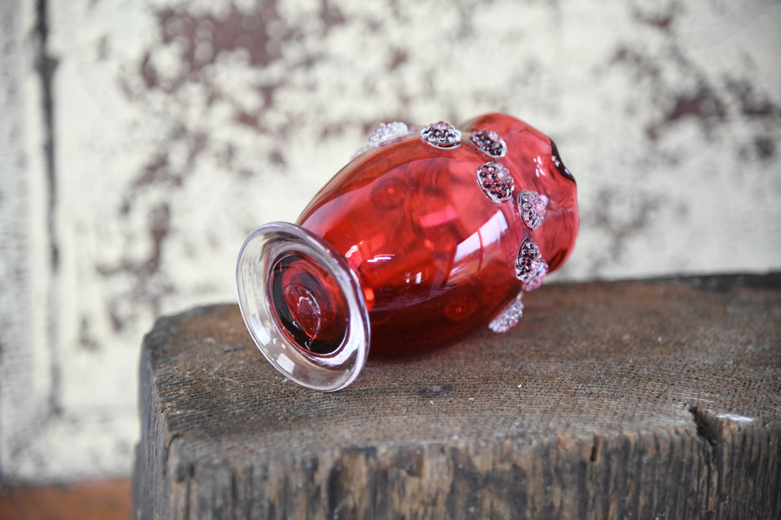 Cranberry Glass Jugs