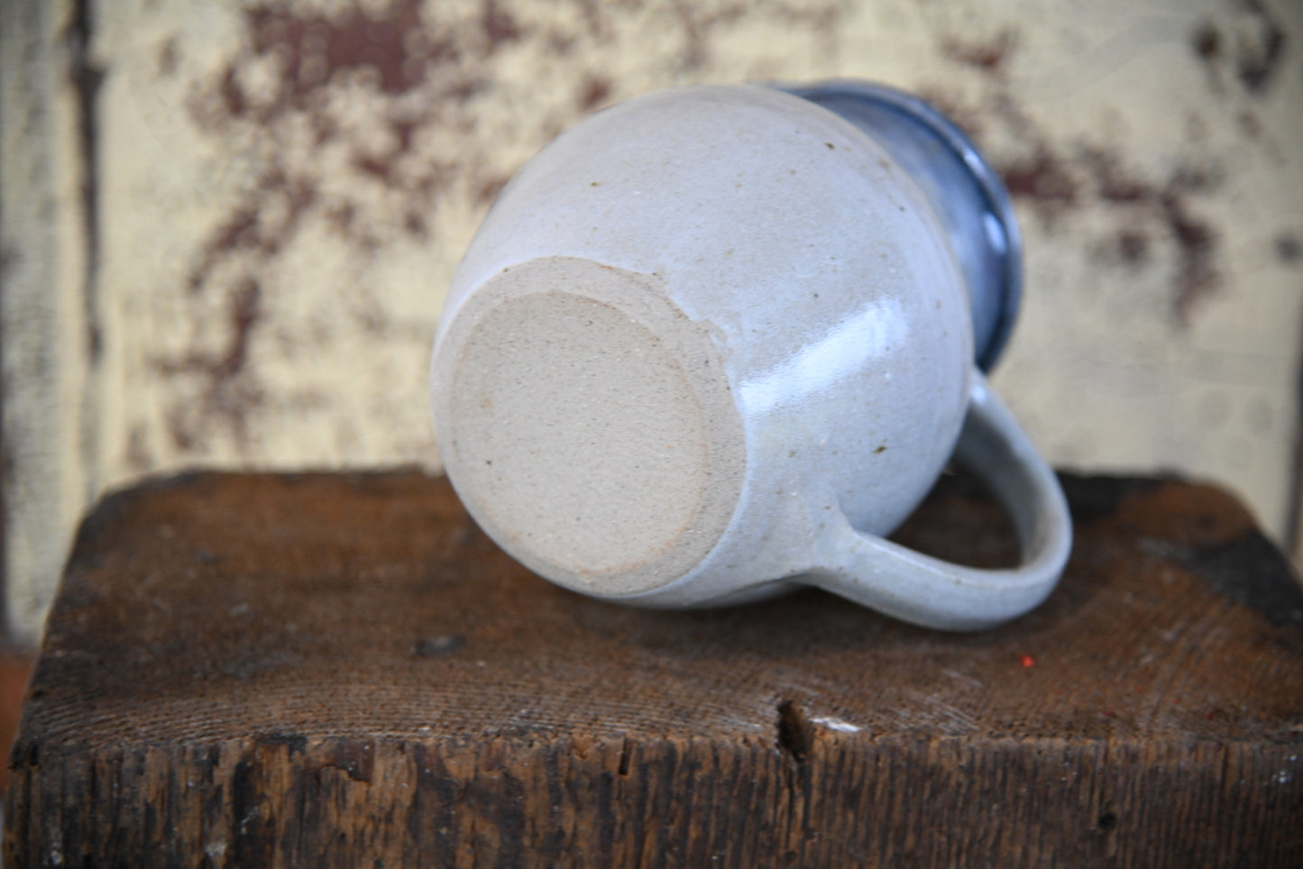 Blue Glazed Jug