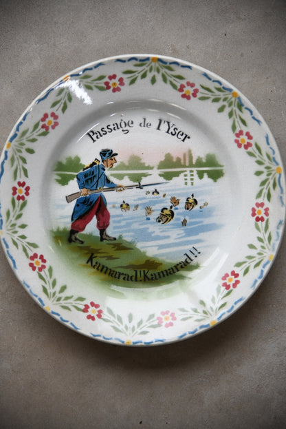 French Faience Plate