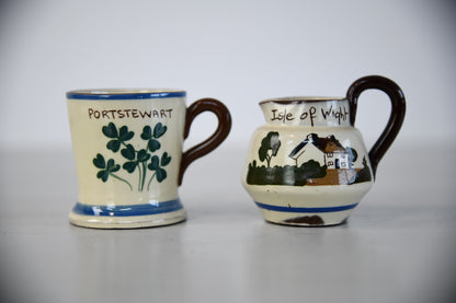 Vintage Mottoware Jugs