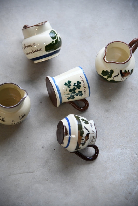 Vintage Mottoware Jugs