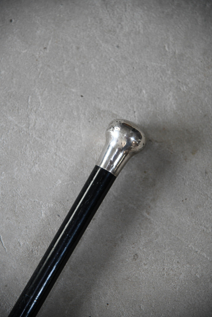 Antique Silver Walking Cane