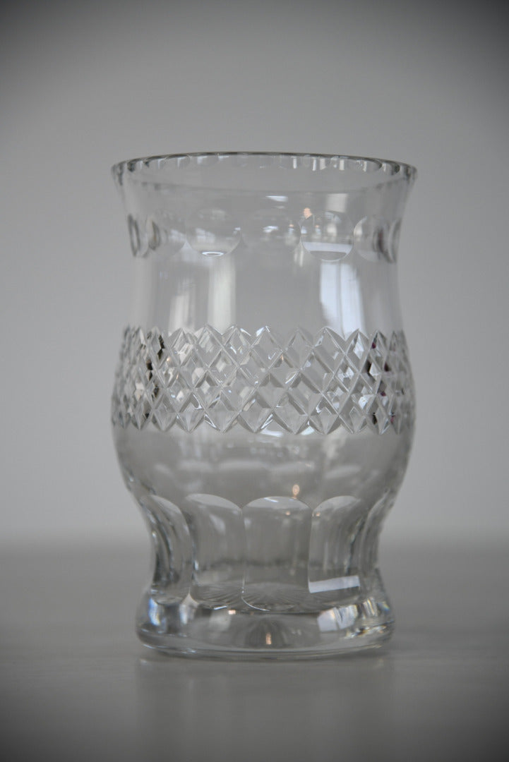 Cut Crystal Vase & Brierly Small Bowl