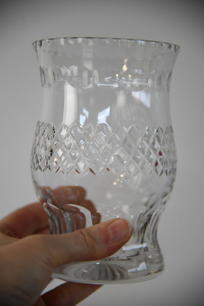 Cut Crystal Vase & Brierly Small Bowl