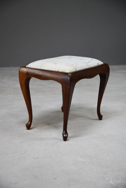 Mahogany Dressing Stool