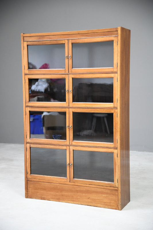 Vintage Glazed Sectional Bookcase