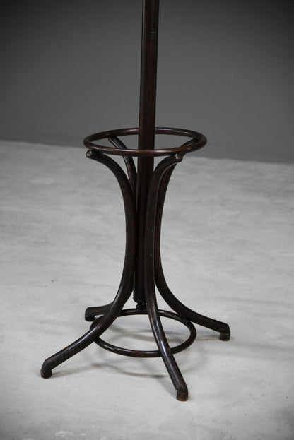 Stained Beech Bentwood Coat Stand