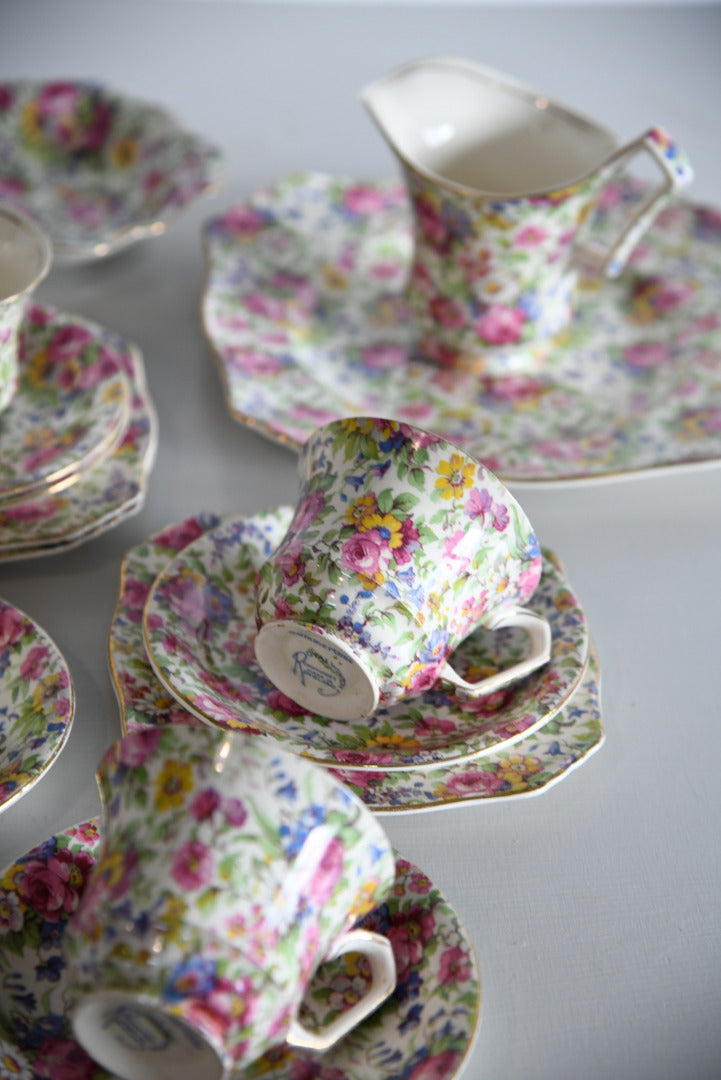 Royal Winton - Summertime Part Tea Set