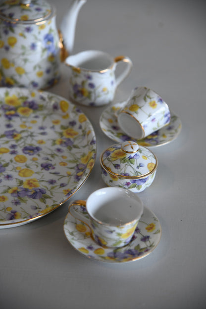 Regal Porcelain Miniature Tea Set