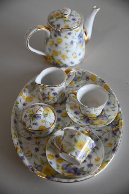 Regal Porcelain Miniature Tea Set