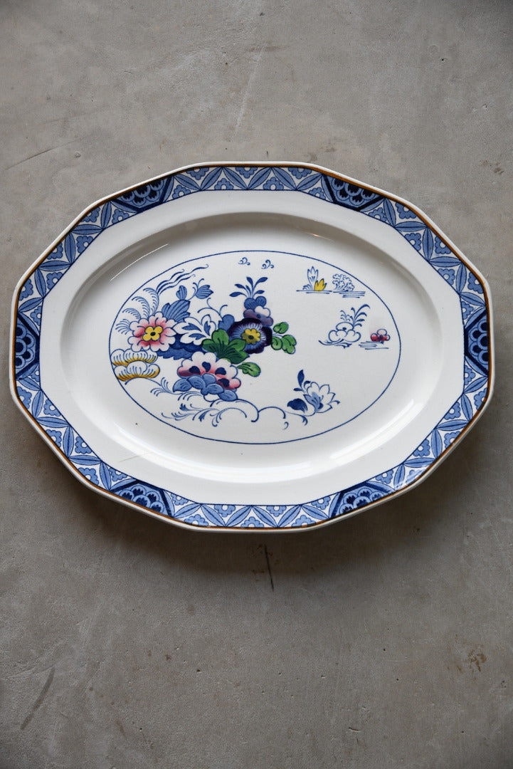 Booths Netherlands Oval Plate