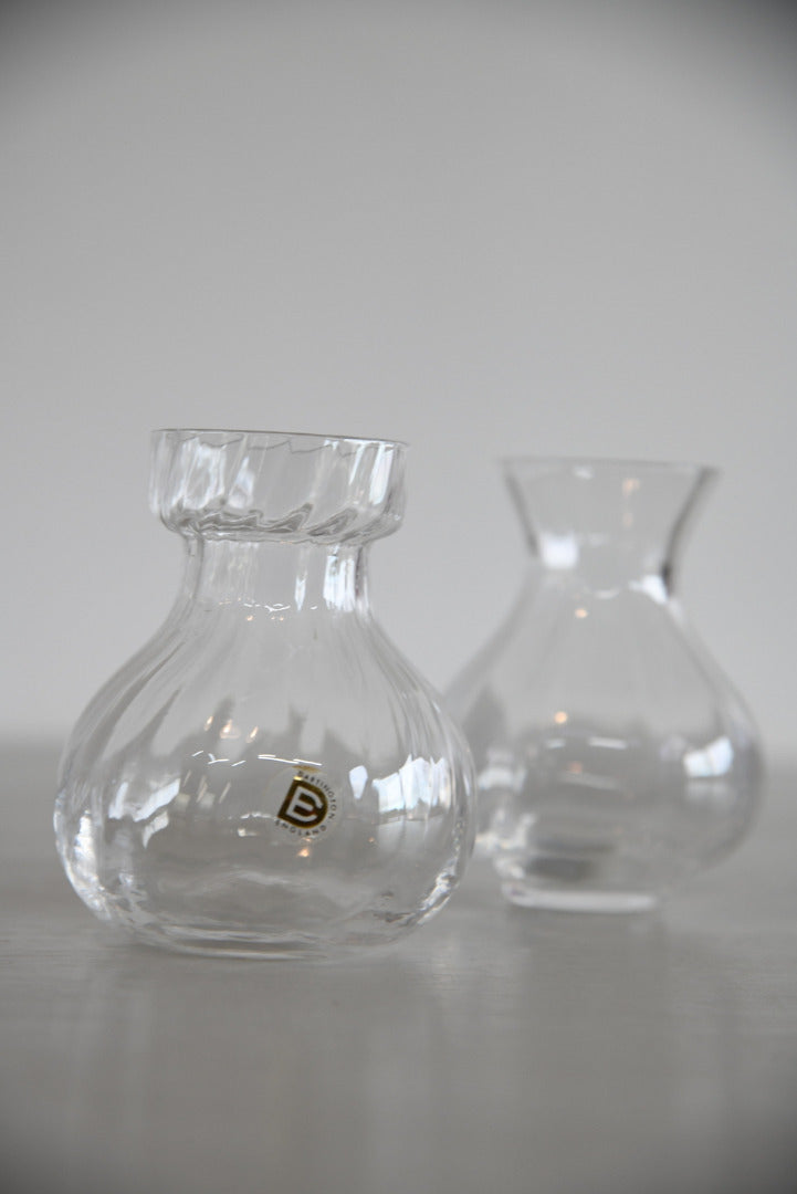 Dartington Small Glass Vase