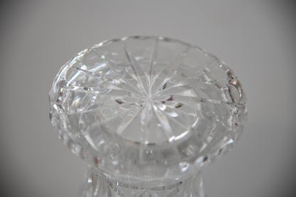 Cut Glass Vase