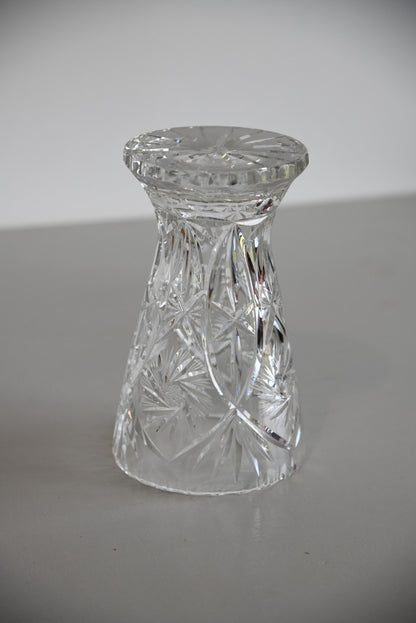 Cut Glass Vase