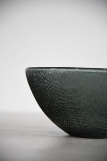 Black Glass Bowl