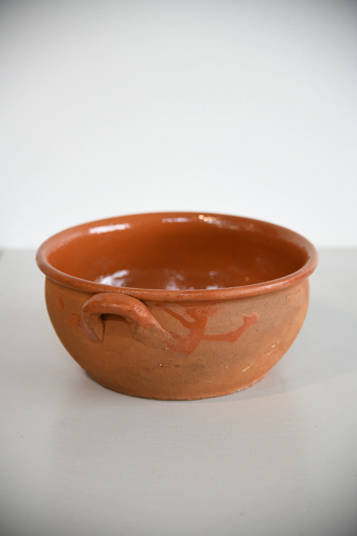 Earthenware Bowl & Casserole