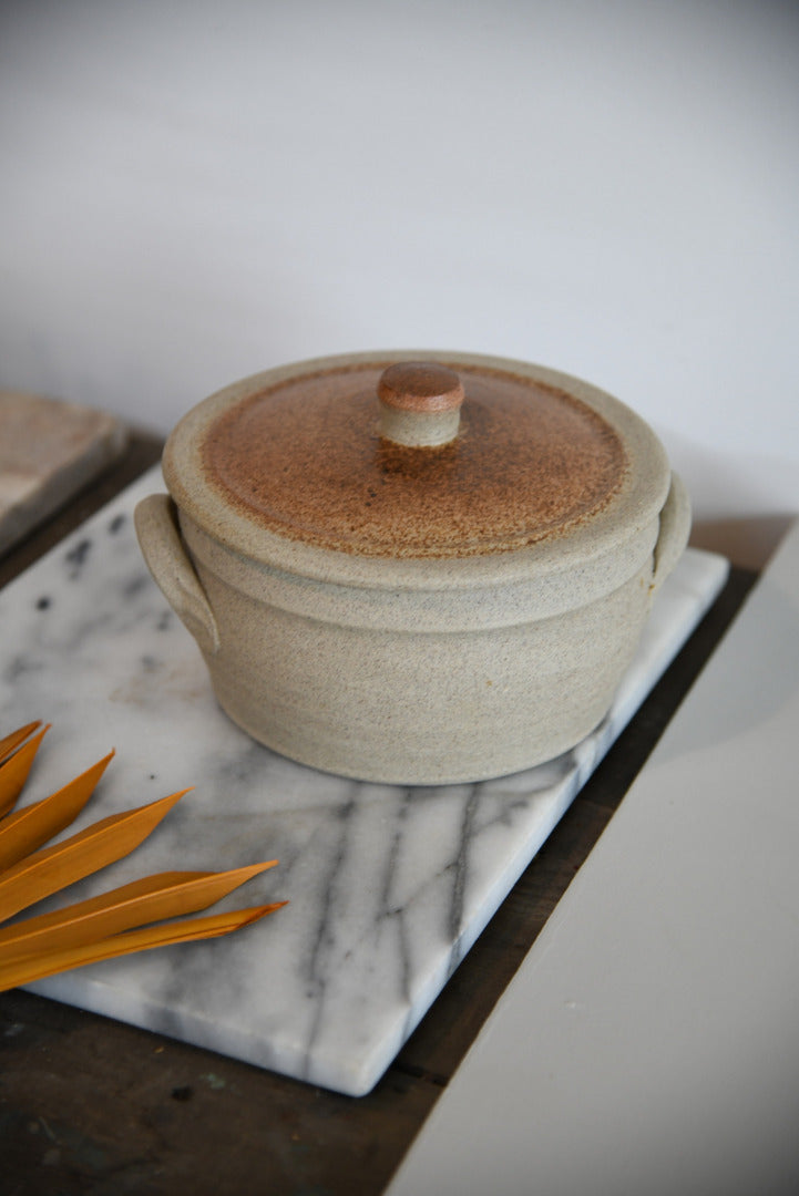 Earthenware Bowl & Casserole