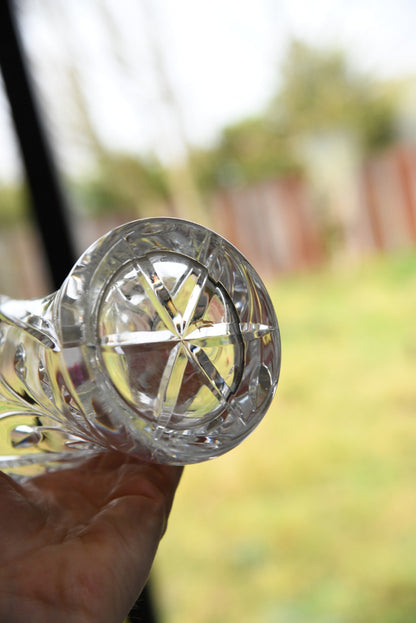 Large Crystal Glass Vase